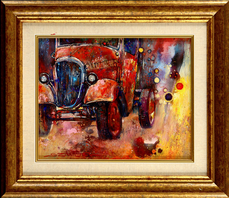 OLD PICKUP 24 x 30 cm - © Marek Szmidel